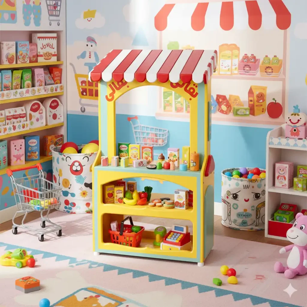 بازی بقالی کودکان تمینو